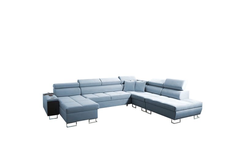 Morenia Sovesofa m. Divan og Sjeselong - Møbler - Sofaer - Sovesofaer - Sovesofa divan