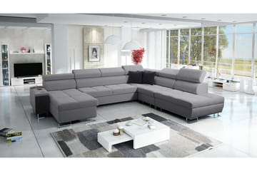 Morenia Sovesofa m. Divan og Sjeselong - Møbler - Sofaer - Sovesofaer - Sovesofa divan