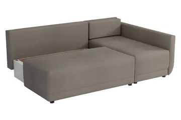Nestor Hjørnesofa Høyre - Svart - Møbler - Sofaer - Sovesofaer - Sovesofa divan