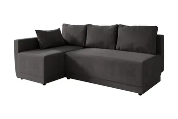 Nestor Hjørnesofa Venstre - Grå - Møbler - Sofaer - Sovesofaer - Sovesofa divan