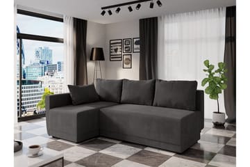 Nestor Hjørnesofa Venstre - Grå - Møbler - Sofaer - Sovesofaer - Sovesofa divan