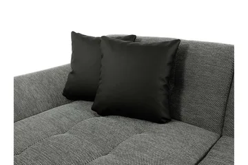 Niesha U-sovesofa - Svart - Møbler - Sofaer - Sovesofaer - Sovesofa divan