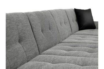Niesha U-sovesofa - Svart - Møbler - Sofaer - Sovesofaer - Sovesofa divan