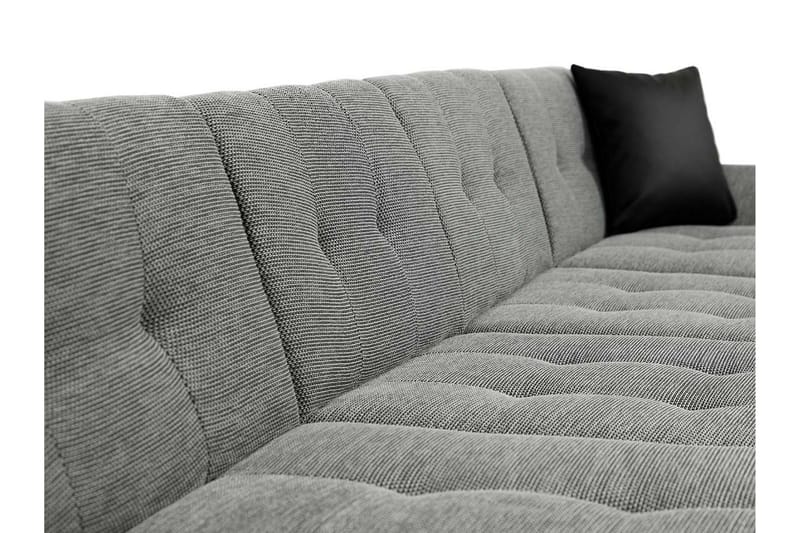 Niesha U-sovesofa - Svart - Møbler - Sofaer - Sovesofaer - Sovesofa divan