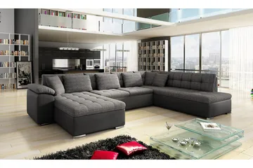 Niko U-sovesofa 350x205x76 cm - Møbler - Sofaer - Sovesofaer - Sovesofa divan
