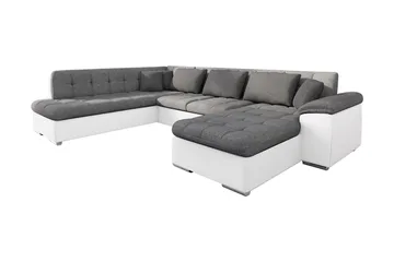 Niko U-sovesofa 350x205x76 cm - Møbler - Sofaer - Sovesofaer - Sovesofa divan
