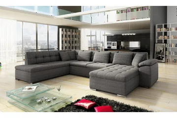 Niko U-sovesofa 350x205x76 cm - Møbler - Sofaer - Sovesofaer - Sovesofa divan