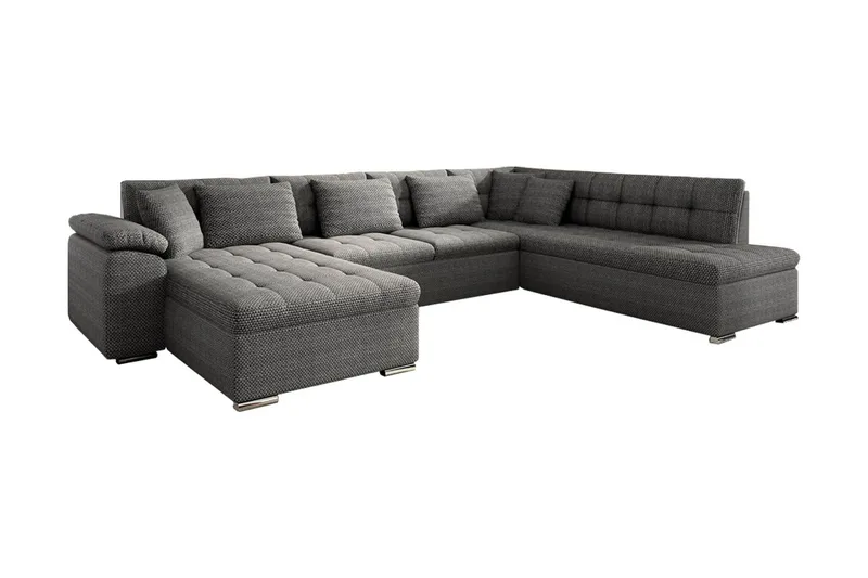 Niko U-sovesofa 350x205x76 cm - Møbler - Sofaer - Sovesofaer - Sovesofa divan