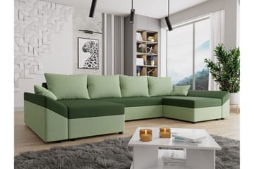 Ovadia 5-seters Sovesofa - Grønn - Møbler - Sofaer - Sovesofaer - Sovesofa divan