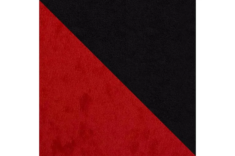 Ovadia 5-seters Sovesofa - Rød/Svart - Møbler - Sofaer - Sovesofaer - Sovesofa divan