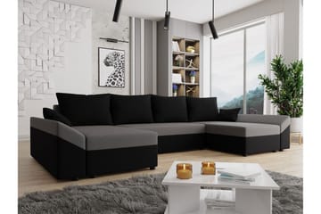Ovadia Sovesofa - Svart - Møbler - Sofaer - Sovesofaer - Sovesofa divan