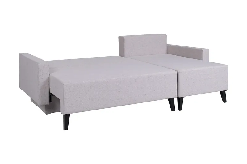 Oviedo Hjørnesofa - Svart Høyglans - Møbler - Sofaer - Sovesofaer - Sovesofa divan