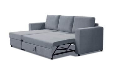 Paris Divansovesofa Vendbar - Lysegrå - Møbler - Sofaer - Sovesofaer - Sovesofa divan