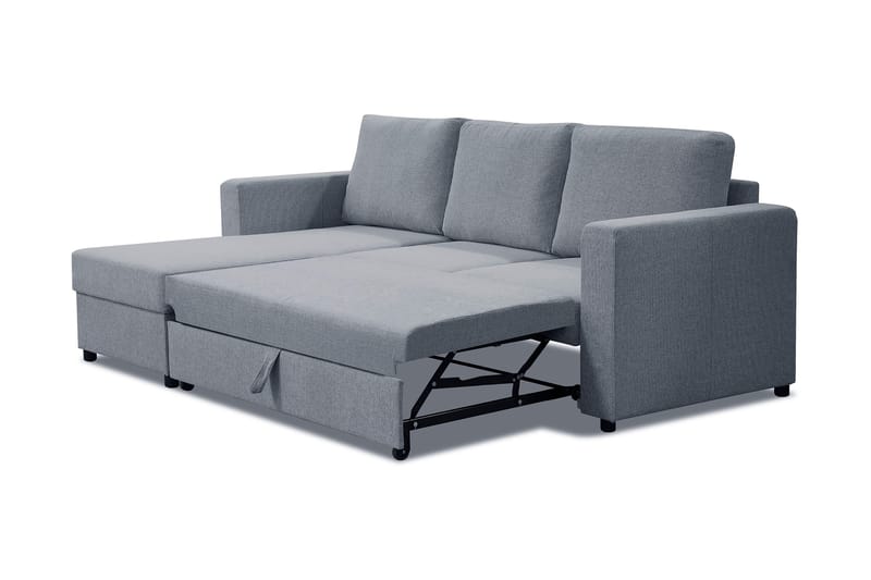 Paris Divansovesofa Vendbar - Lysegrå - Møbler - Sofaer - Sovesofaer - Sovesofa divan