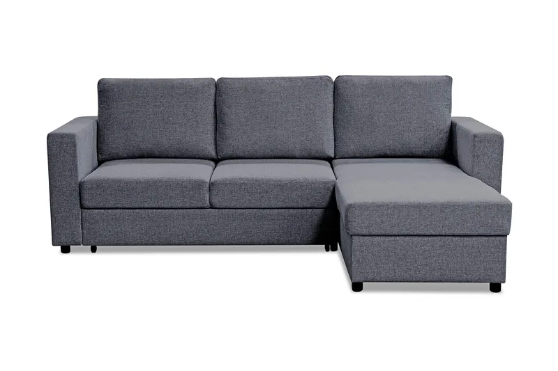 Paris Sovesofa 3-seter med Divan Vendbar, Grå