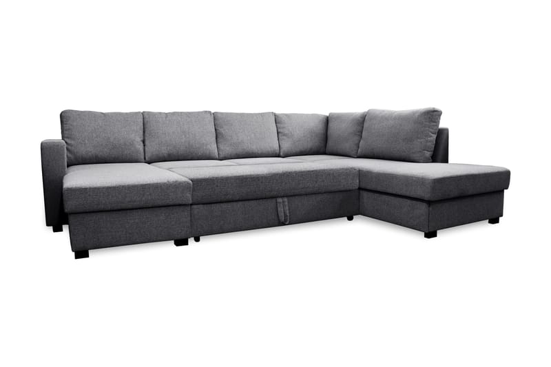 Paris U-Sovesofa Høyre - Grå - Møbler - Sofaer - Sovesofaer - Sovesofa divan