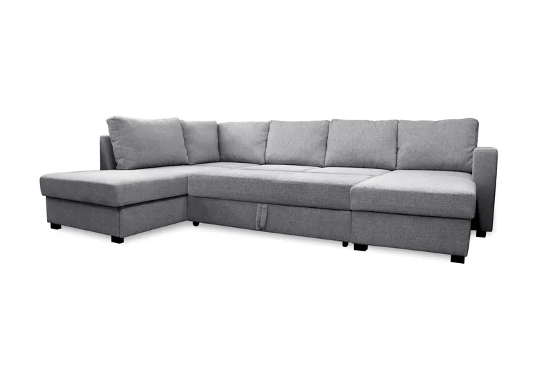 Paris U-Sovesofa Venstre - Lysegrå - Møbler - Sofaer - Sovesofaer - Sovesofa divan