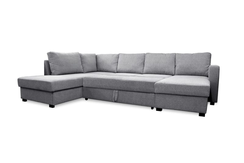 Paris U-Sovesofa Venstre - Lysegrå - Møbler - Sofaer - Sovesofaer - Sovesofa divan