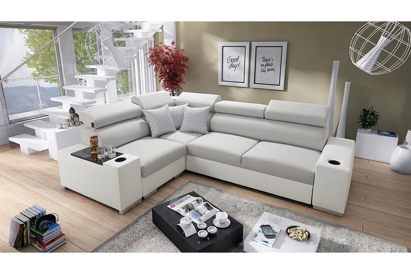 Perseo Divansovesofa 282x205x95 cm - Møbler - Sofaer - Sovesofaer - Sovesofa divan
