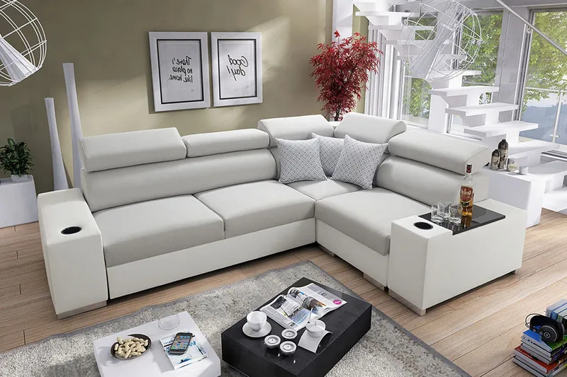 Perseo Divansovesofa 282x205x95 cm - Møbler - Sofaer - Sovesofaer - Sovesofa divan