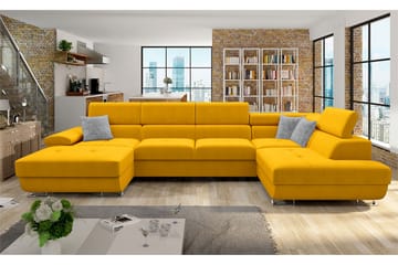 Reginia Sovesofa m. Divan og Sjeselong - Møbler - Sofaer - Sovesofaer - Sovesofa divan