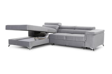 Ricardone 3-seters Sovesofa m. Divan - Brun - Møbler - Sofaer - Sovesofaer - Sovesofa divan