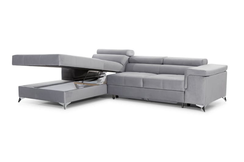 Ricardone 3-seters Sovesofa m. Divan - Brun - Møbler - Sofaer - Sovesofaer - Sovesofa divan