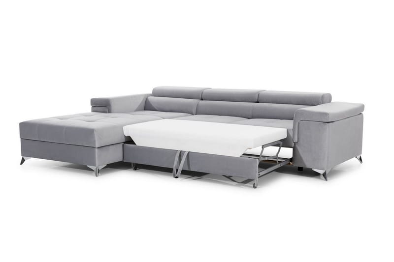 Ricardone 3-seters Sovesofa m. Divan - Brun - Møbler - Sofaer - Sovesofaer - Sovesofa divan