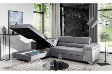 Ricardone 3-seters Sovesofa m. Divan - Brun - Møbler - Sofaer - Sovesofaer - Sovesofa divan