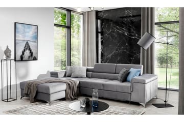 Ricardone 3-seters Sovesofa m. Divan - Brun - Møbler - Sofaer - Sovesofaer - Sovesofa divan