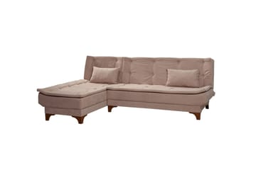 Riversdale Sovesofa med Sjeselong 4-seter - Grå - Møbler - Sofaer - Sovesofaer - Sovesofa divan