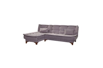 Riversdale Sovesofa med Sjeselong 4-seter - Lys grå - Møbler - Sofaer - Sovesofaer - Sovesofa divan