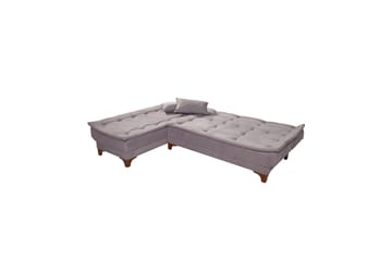 Riversdale Sovesofa med Sjeselong 4-seter - Lys grå - Møbler - Sofaer - Sovesofaer - Sovesofa divan