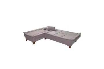 Riversdale Sovesofa med Sjeselong 4-seter - Lys grå - Møbler - Sofaer - Sovesofaer - Sovesofa divan