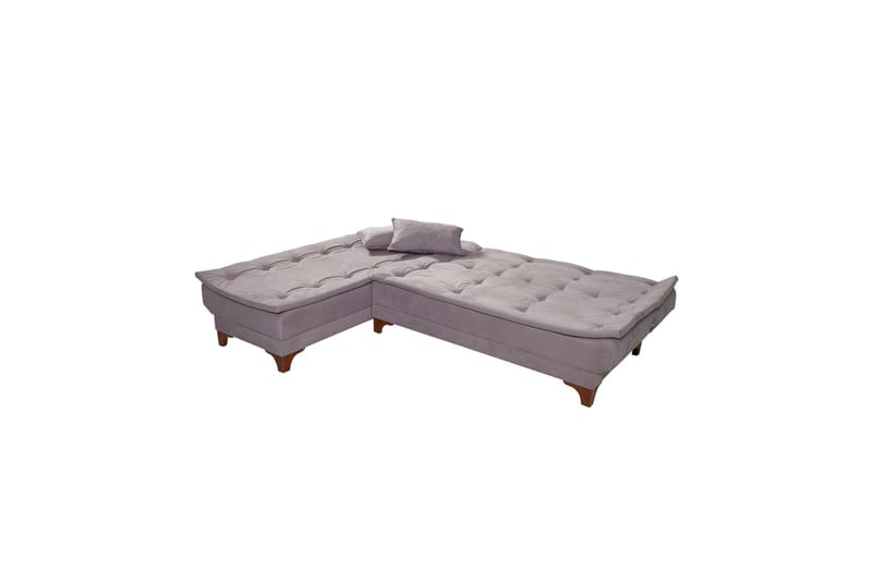 Riversdale Sovesofa med Sjeselong 4-seter - Lys grå - Møbler - Sofaer - Sovesofaer - Sovesofa divan