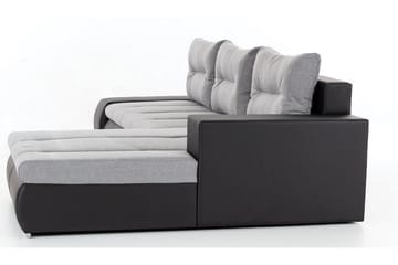 Rodeche 3-seters Sovesofa m. Divan med Oppbevaring - Lys grå - Møbler - Sofaer - Sovesofaer - Sovesofa divan