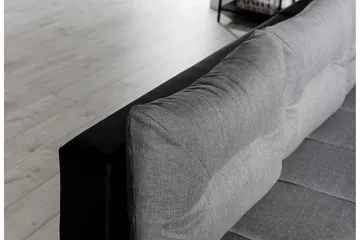 Rodeche 3-seters Sovesofa m. Divan med Oppbevaring - Lys grå - Møbler - Sofaer - Sovesofaer - Sovesofa divan