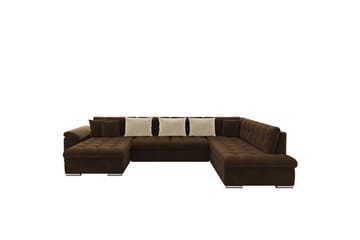 Sakri 5-seters Hjørnesovesofa - Møbler - Sofaer - Sovesofaer - Sovesofa divan