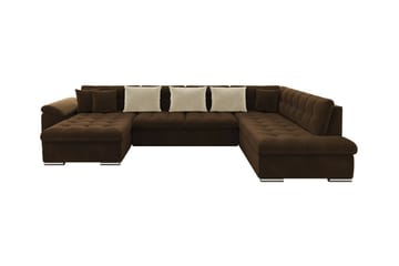 Sakri 5-seters Hjørnesovesofa - Møbler - Sofaer - Sovesofaer - Sovesofa divan