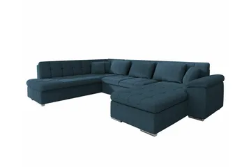 Sakri 5-sits Hörnbäddsoffa Dark blue - Møbler - Sofaer - Sovesofaer - Sovesofa divan