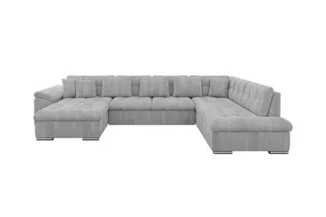 Sakri 5-sits Hörnbäddsoffa Light grey/Dark grey - Møbler - Sofaer - Sovesofaer - Sovesofa divan