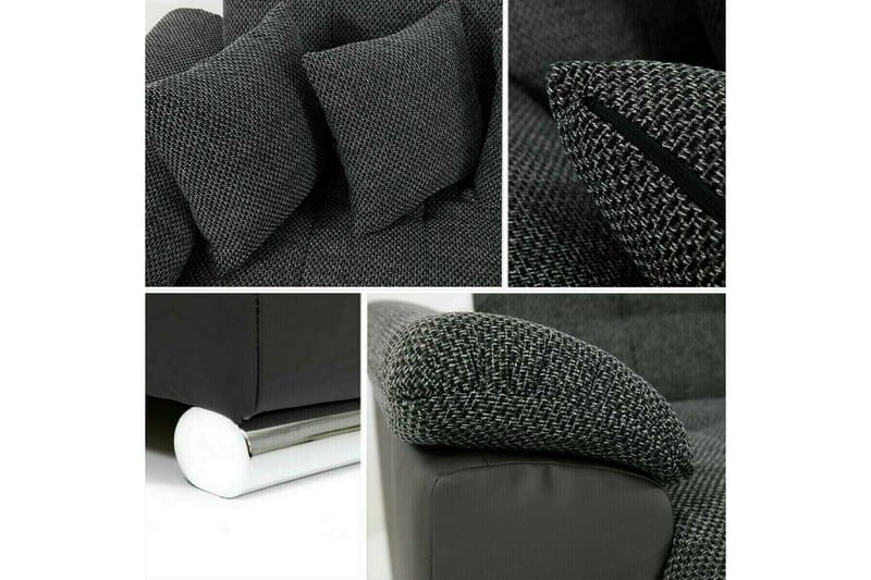 Sakri 5-sits Hörnbäddsoffa NO_BRAND Light brown - Møbler - Sofaer - Sovesofaer - Sovesofa divan