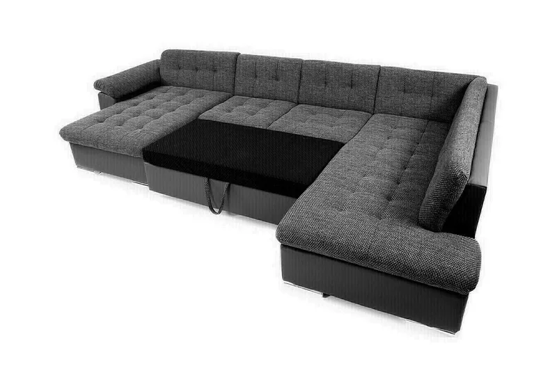 Sakri 5-sits Hörnbäddsoffa NO_BRAND Light brown - Møbler - Sofaer - Sovesofaer - Sovesofa divan