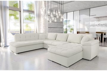Sakri 5-sits Hörnbäddsoffa White - Møbler - Sofaer - Sovesofaer - Sovesofa divan
