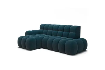 Seksjonssofa Eltap Ceedro 283x165x98 cm - Amore 40, Blå, Venstre - Møbler - Sofaer - Sovesofaer - Sovesofa divan