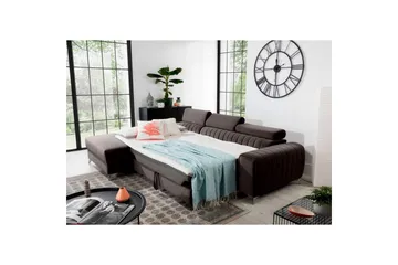 Seksjonssofa Eltap Grayson 278x205x92 cm - Velvetmat 22, Venstre - Møbler - Sofaer - Sovesofaer - Sovesofa divan