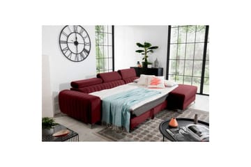 Seksjonssofa Eltap Grayson 278x205x92 cm - Velvetmat 25, Høyre - Møbler - Sofaer - Sovesofaer - Sovesofa divan