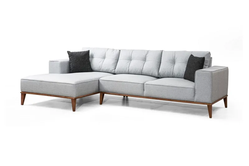 Shallo Sovesofa med Divan Venstre, Grå