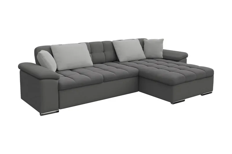 Sovesofa 3-seters L-formet 280x160 cm Høyre