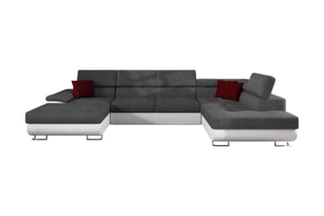 Sovesofa 4-seters U-formet 345x202 cm Høyre - Møbler - Sofaer - Sovesofaer - Sovesofa divan